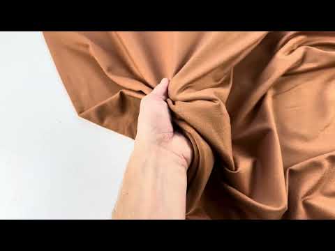 W10 Modal French Terry Jersey Rust