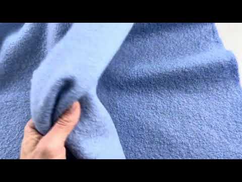 W29 Boiled Wool Cornflower Blue