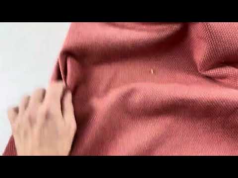 W35 Heavy Jacquard Sweatshirting Rust