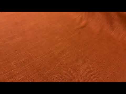 S246 Interiors Soft Drape Linen Henna Rust