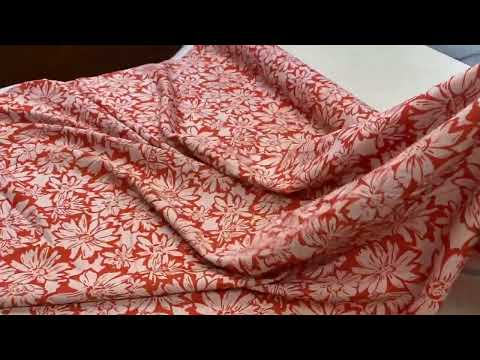 i502 Floral Sketch Linen Pink