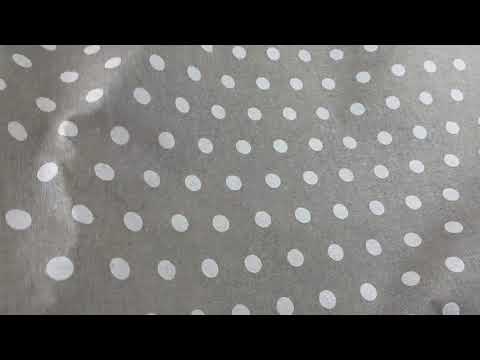 S259 Dots Linen Oilcloth