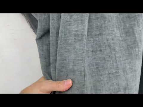 S267 Anya Luxury Chenille Grey