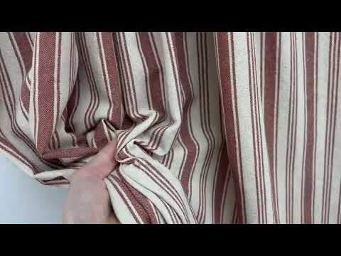 H364 Raphael Rustic Stripe Rust