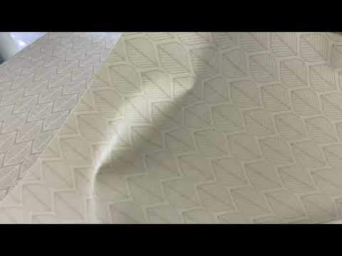 Scandi Woven Leaves Natural T404