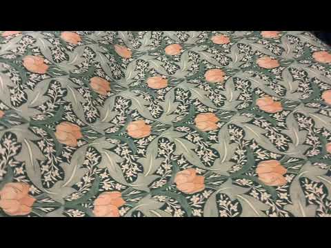 S157 Deco Tulips Jade Coral