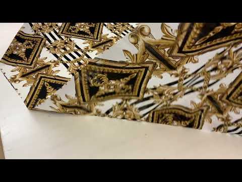 Florence Crepe Black Gold F164