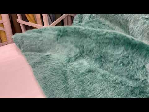 Luxury Aqua Bear Faux Fur Tex Ex 2494