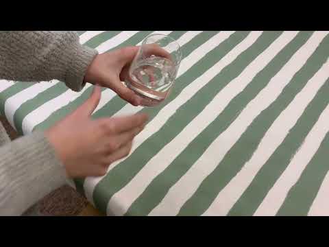 S179 Outdoor Water Repellent Paint Stripe Sage Green