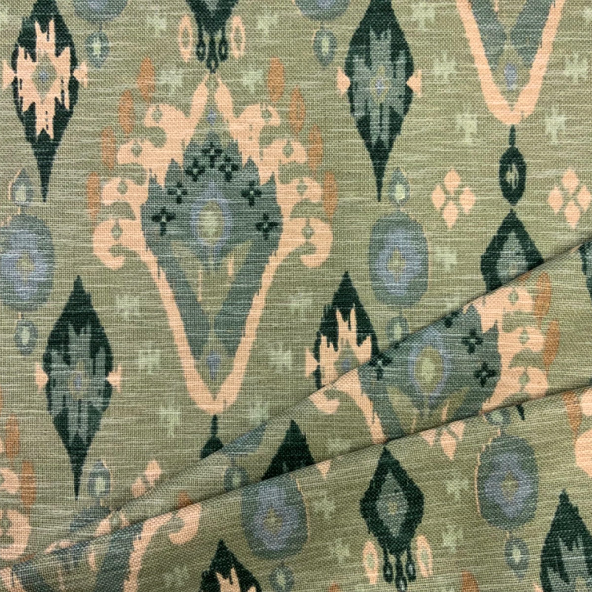 iLiv Boho Sage Fabric Gathered