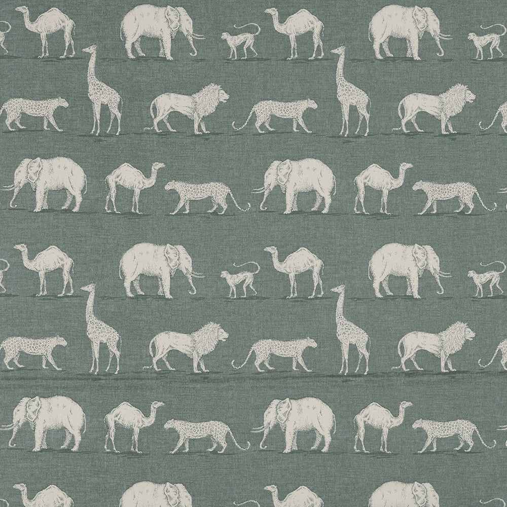 iLiv Prairie Animals Seagrass Fabric