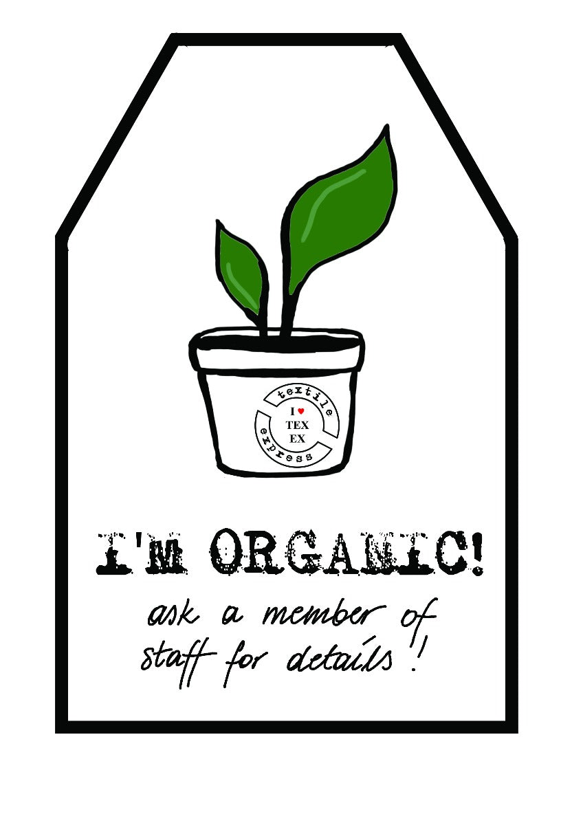 New 100% Organic Cotton Weave Natural 1516