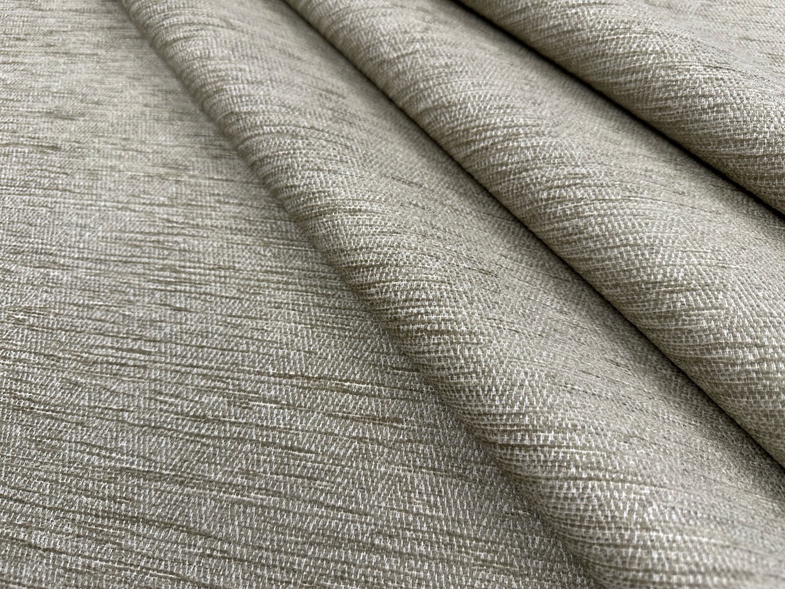 Tex Ex 2859 Heavy Duty FR Upholstery Linen Look Natural Chevron