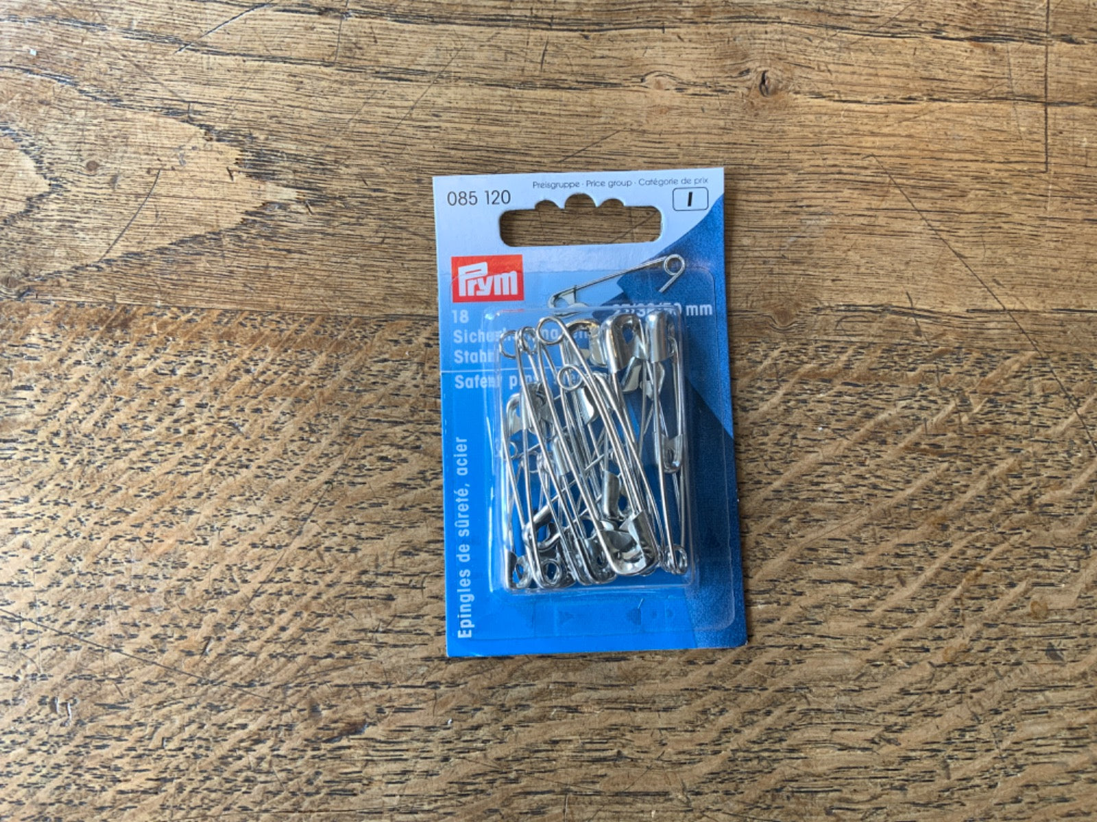 Prym Steel Safety Pins