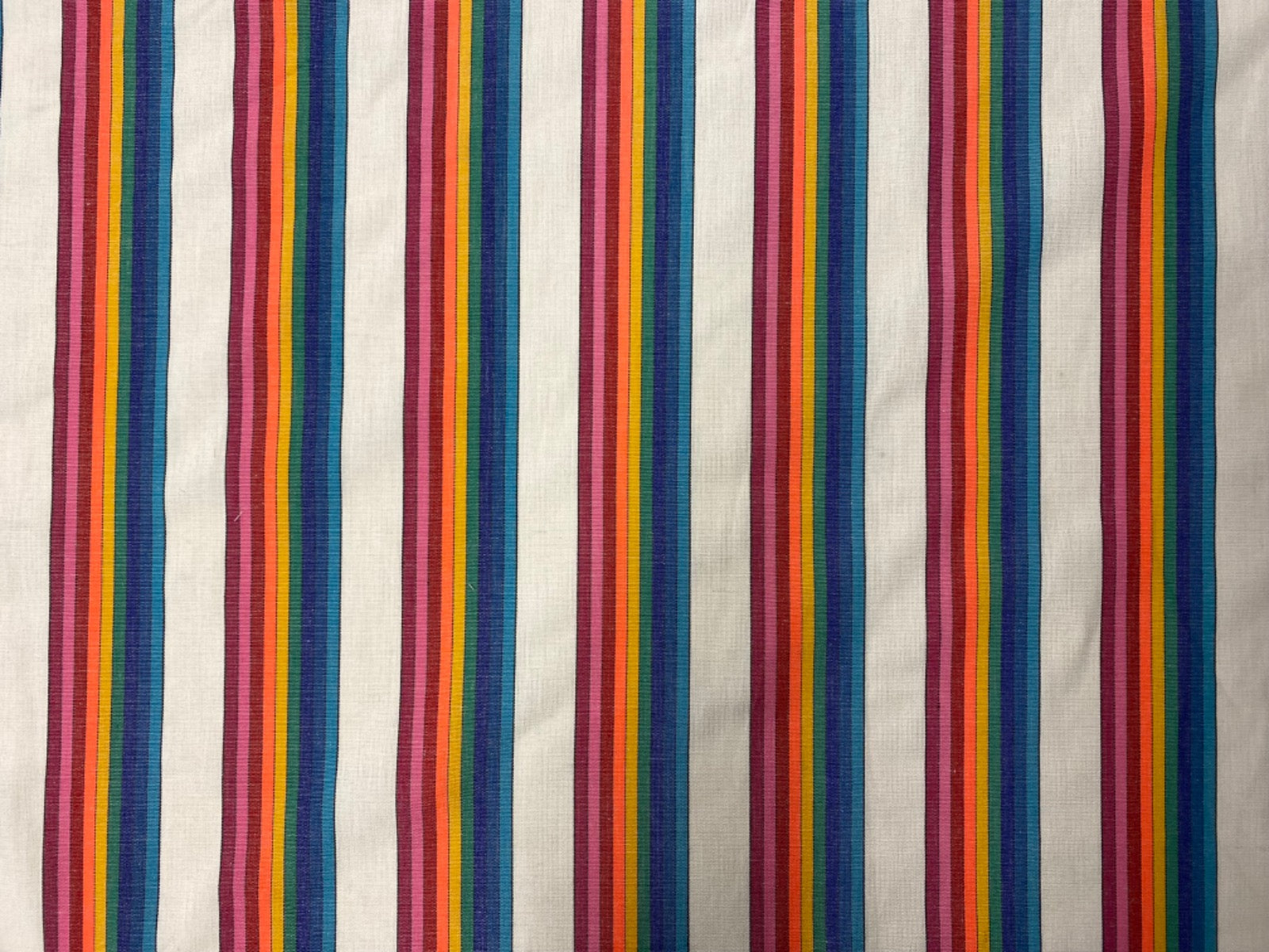 W50 Woven Rainbow Stripe Multi