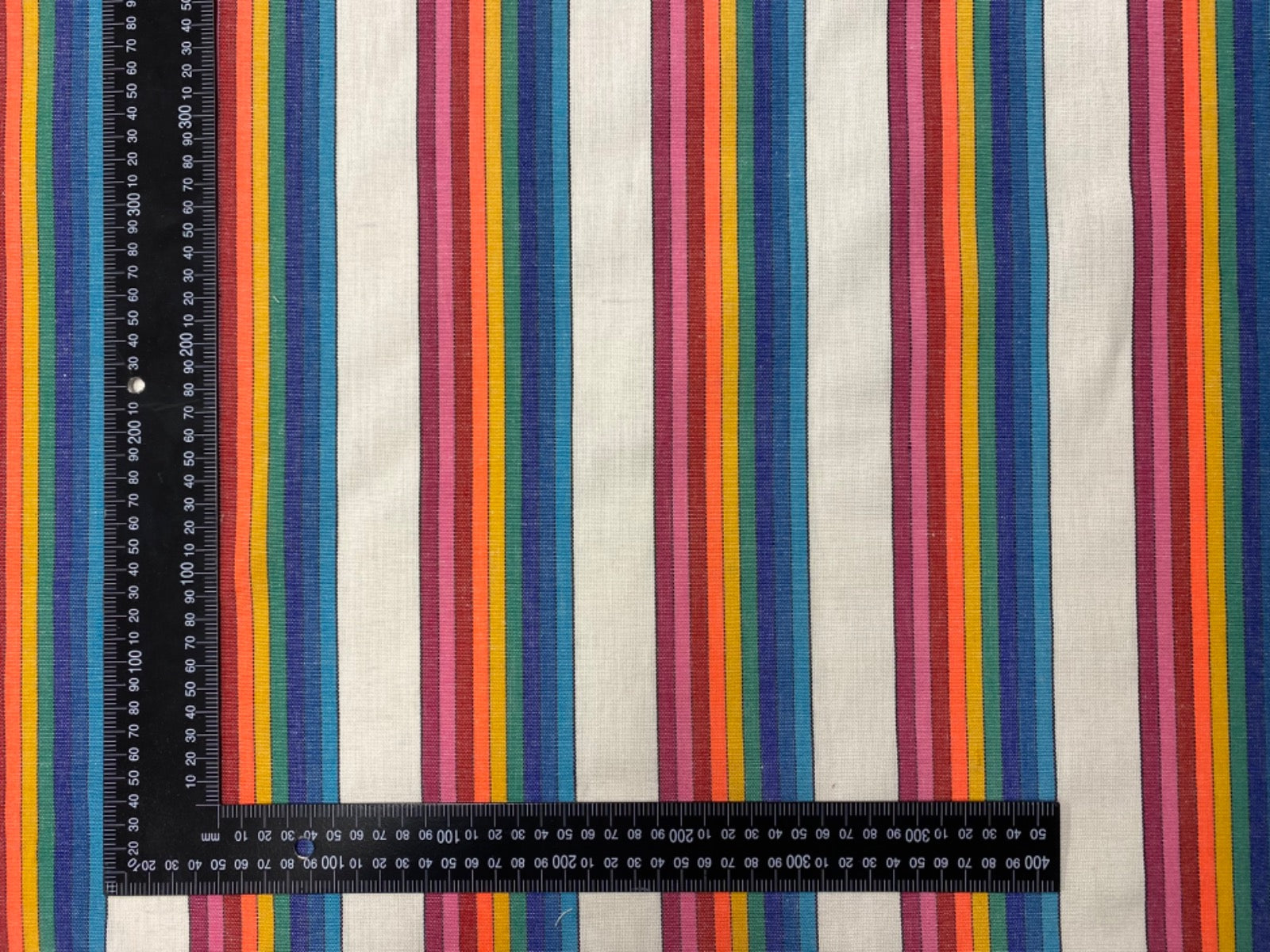 W50 Woven Rainbow Stripe Multi