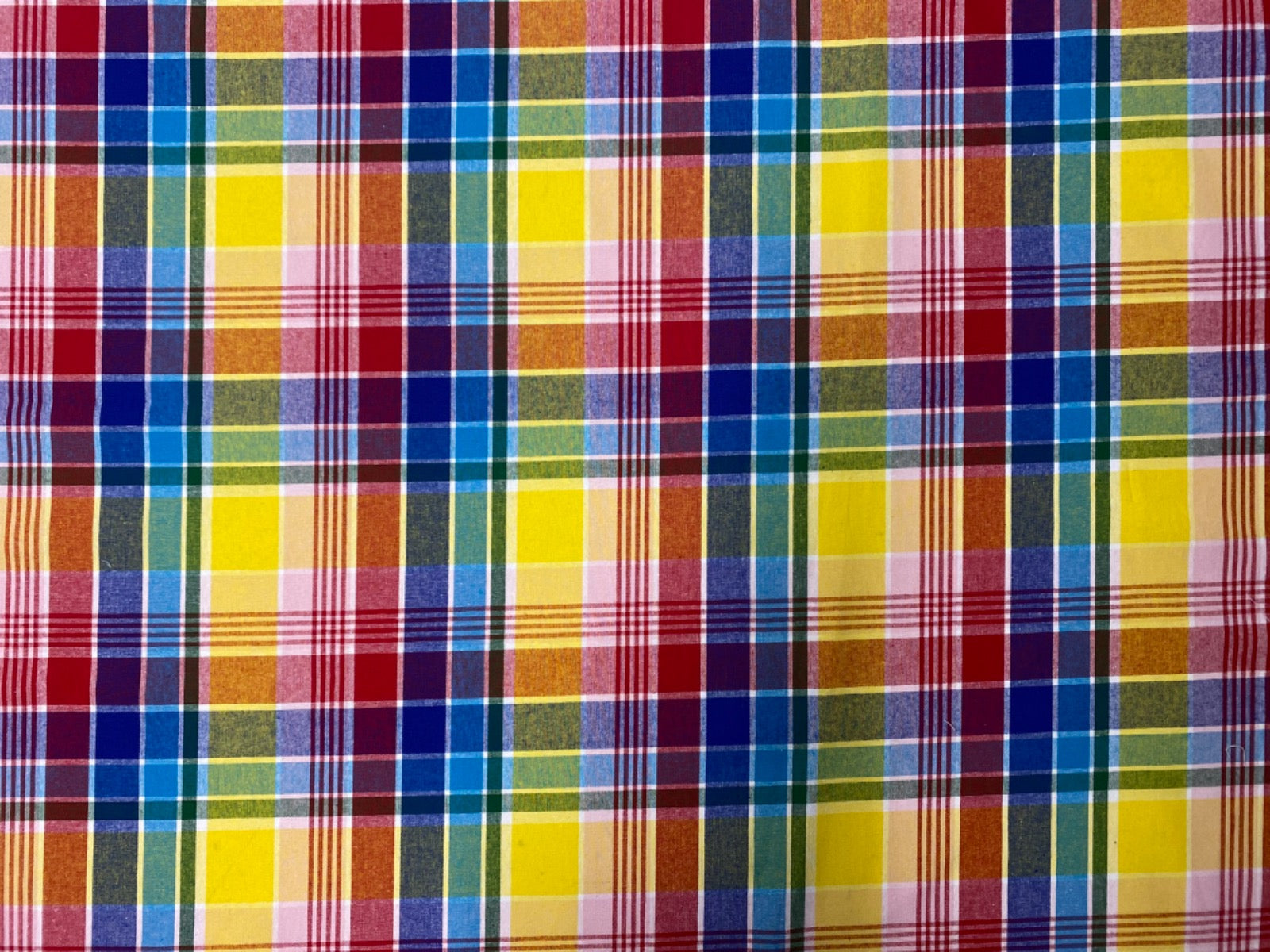 W47 Rainbow Tartan Multi