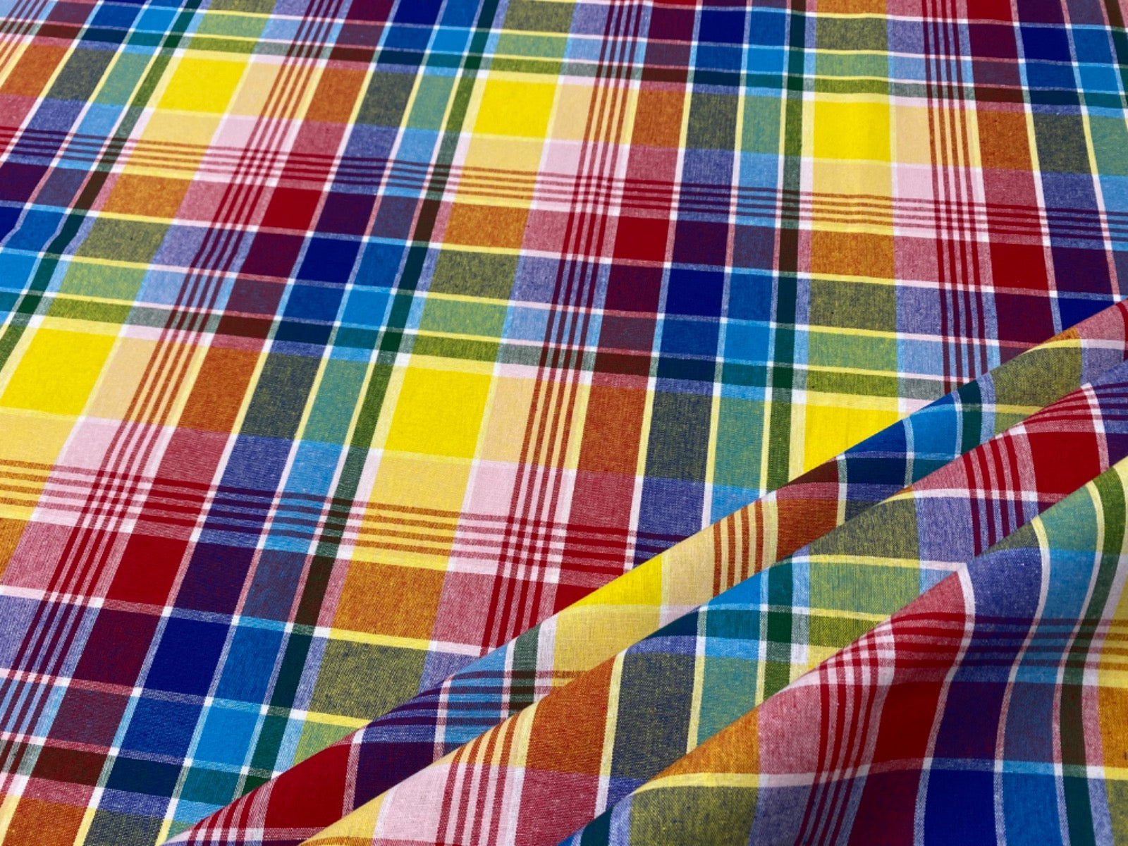 W47 Rainbow Tartan Multi