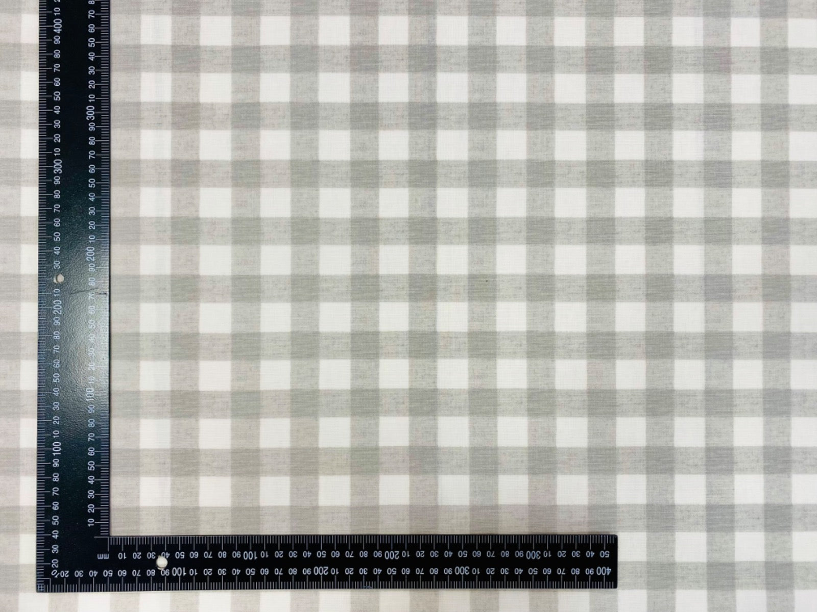 Prestigious Cooper Gingham Stone Matt PVC