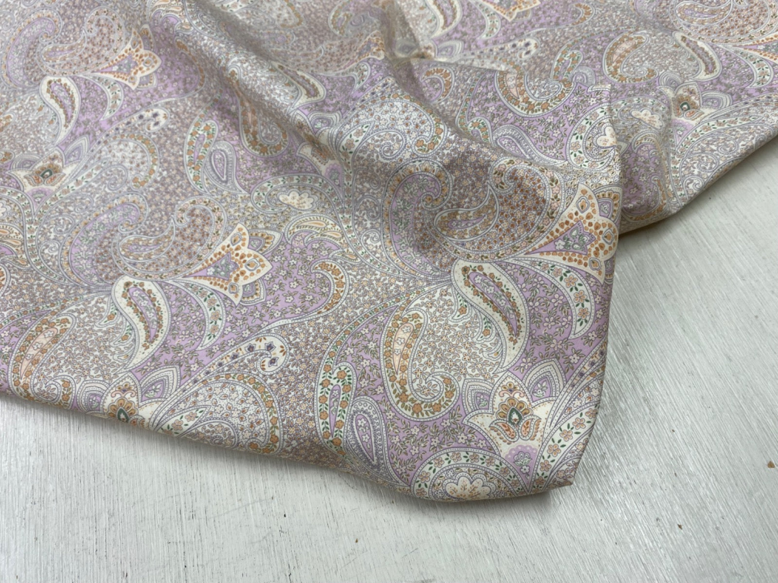 C765 Pastel Paisley cotton poplin