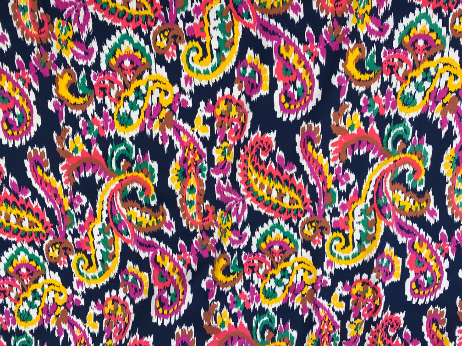 B379 Multi Aztec Comfort Cotton Black Multi