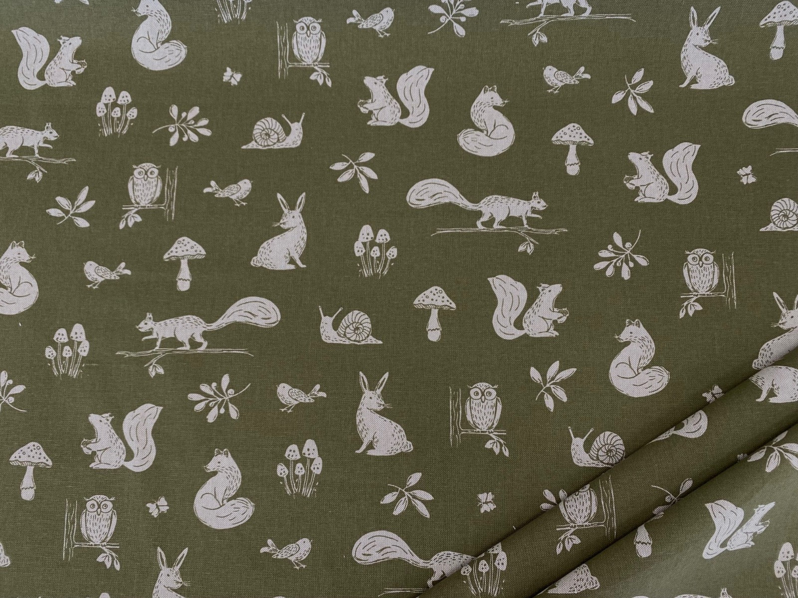 T542 Storybook Woodland Green