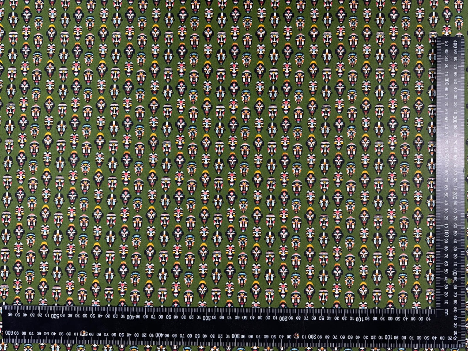 Tribal Mask Green H248