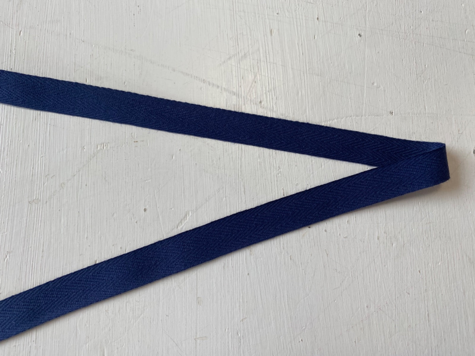 1/2" Cotton Tape Navy Blue