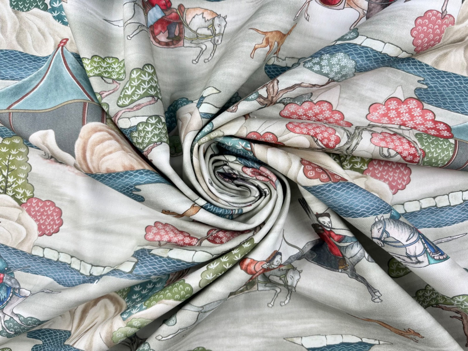 E156 Ming Double Width Natural Jade