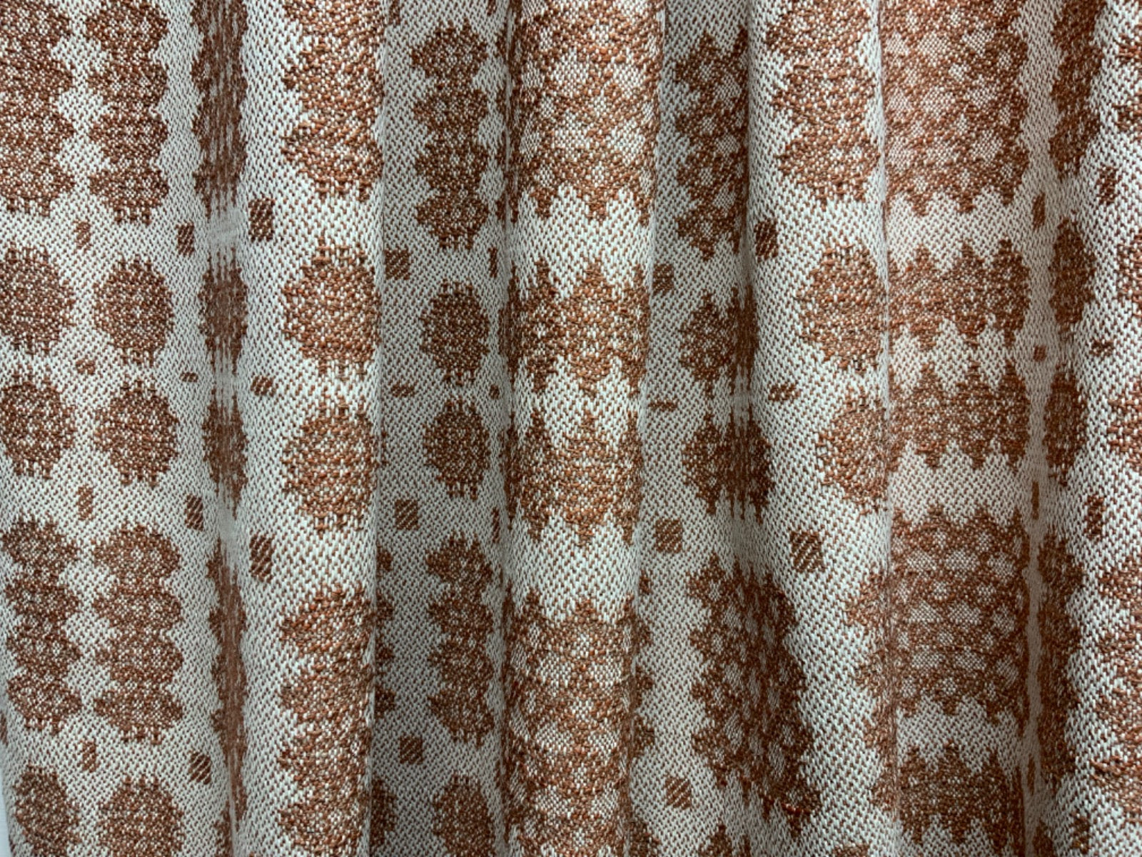 Cadair Welsh Blanket Rustic Weave Rust S273