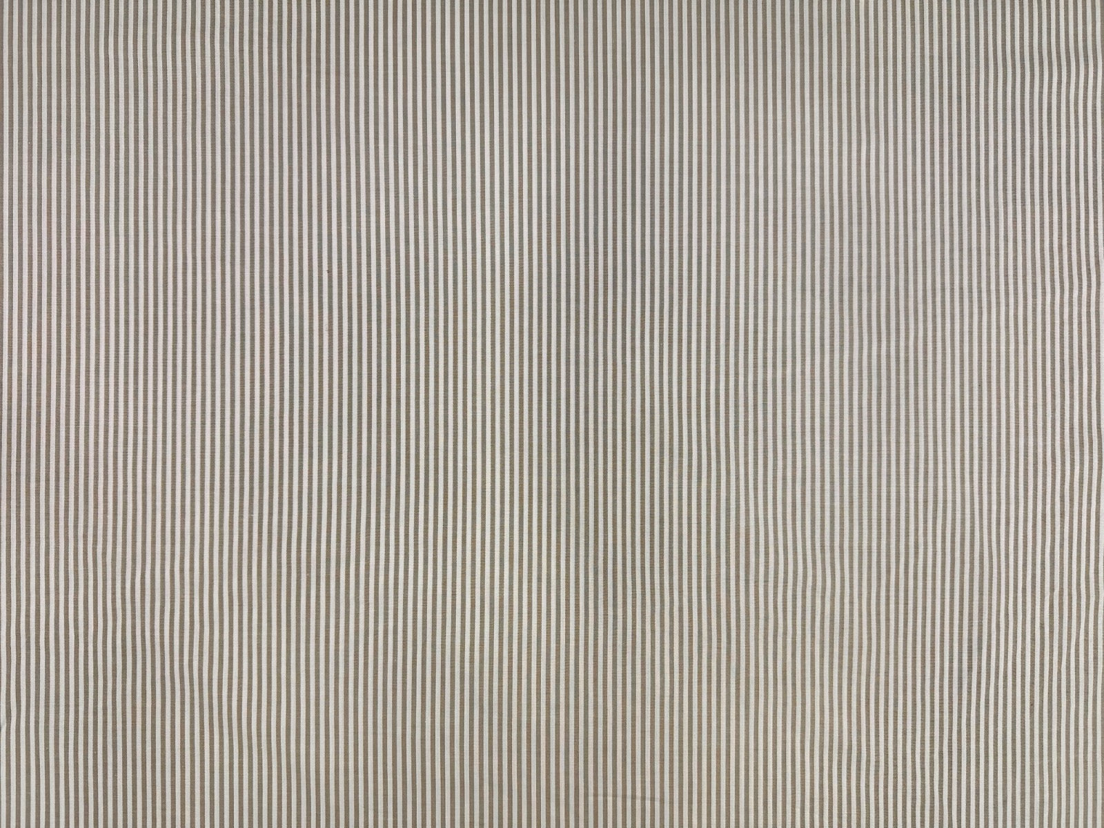 C808 Woven Cotton Stripe Taupe