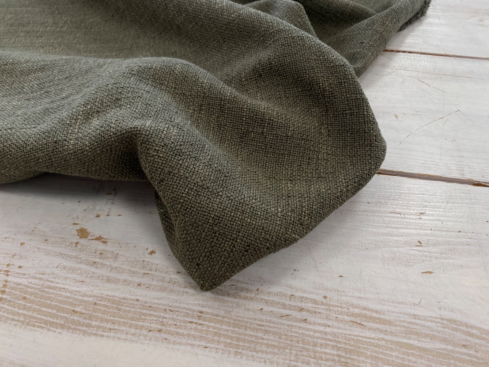 H351 Normandy Chunky Weave Khaki