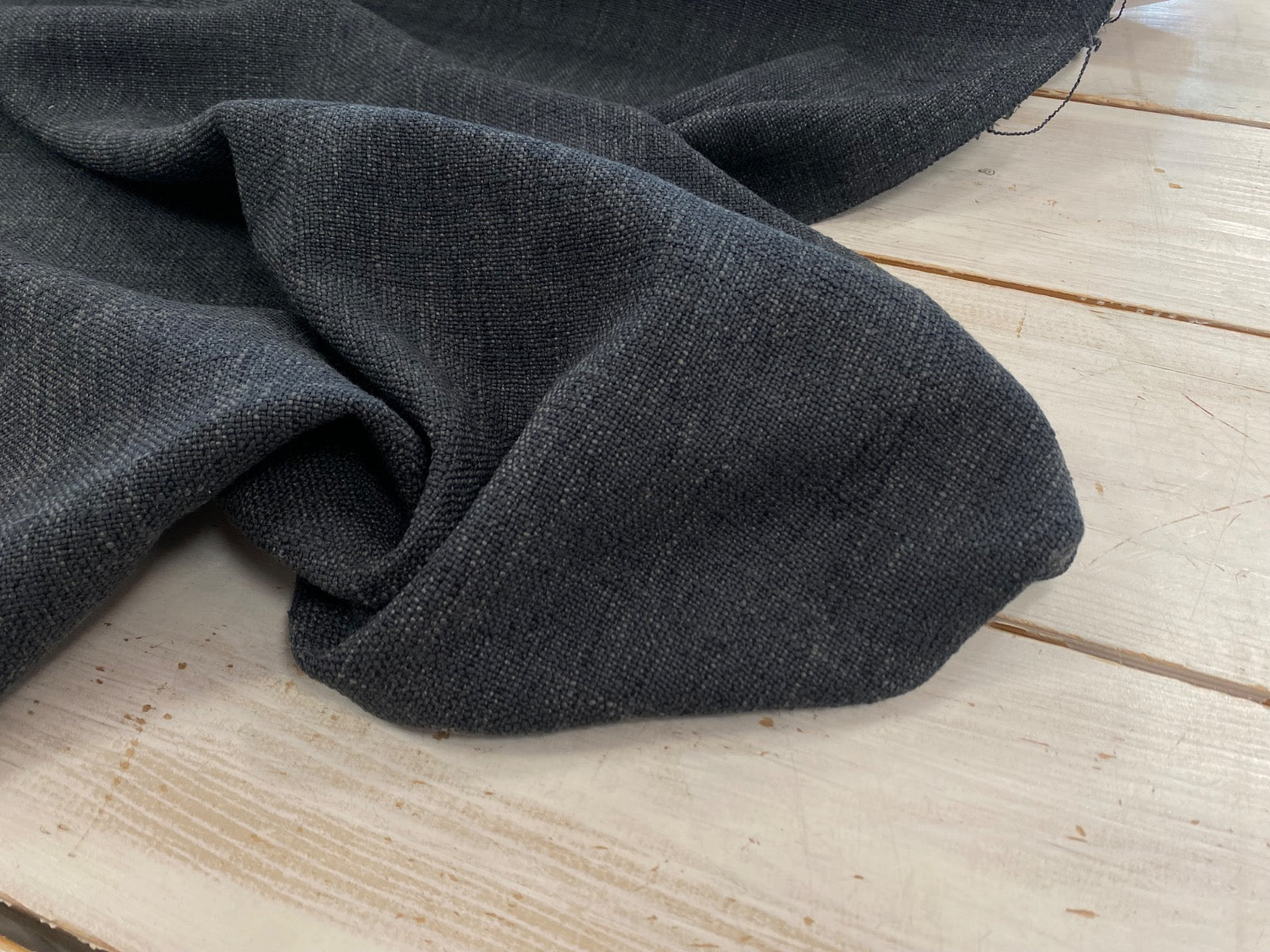 H399 Normandy Chunky Weave Charcoal