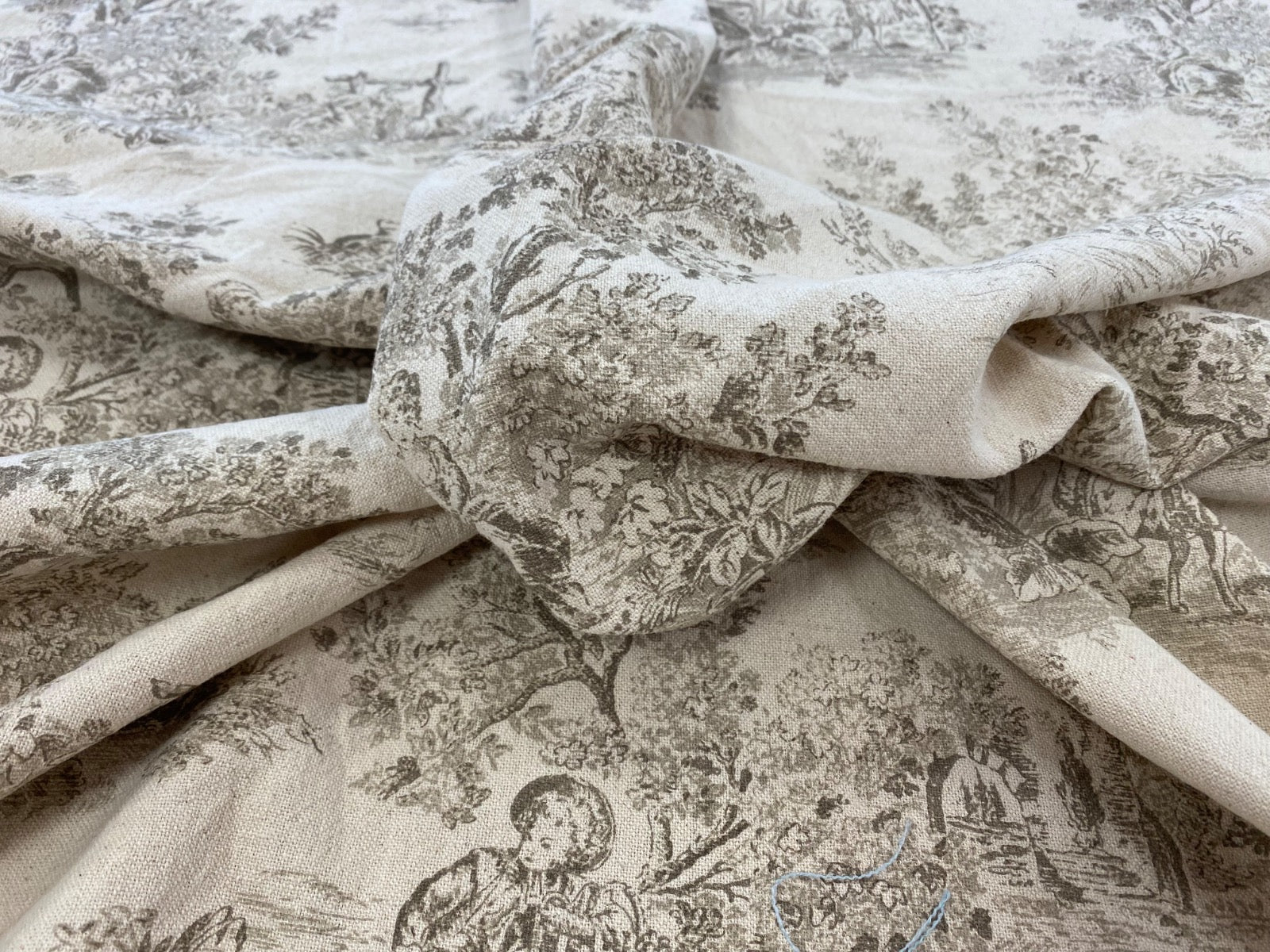 H397 Rustic Toile Natural