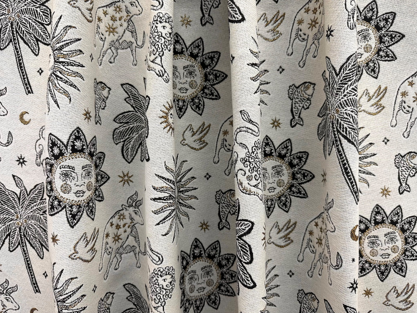 Star Sign Tapestry Golden H413