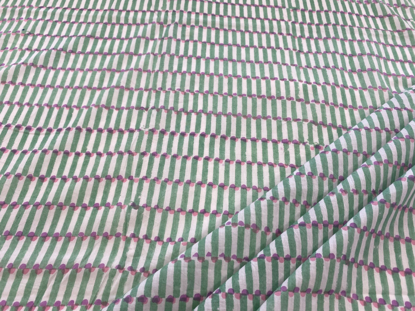 Goa spot and stripe block print Tex ex 2913