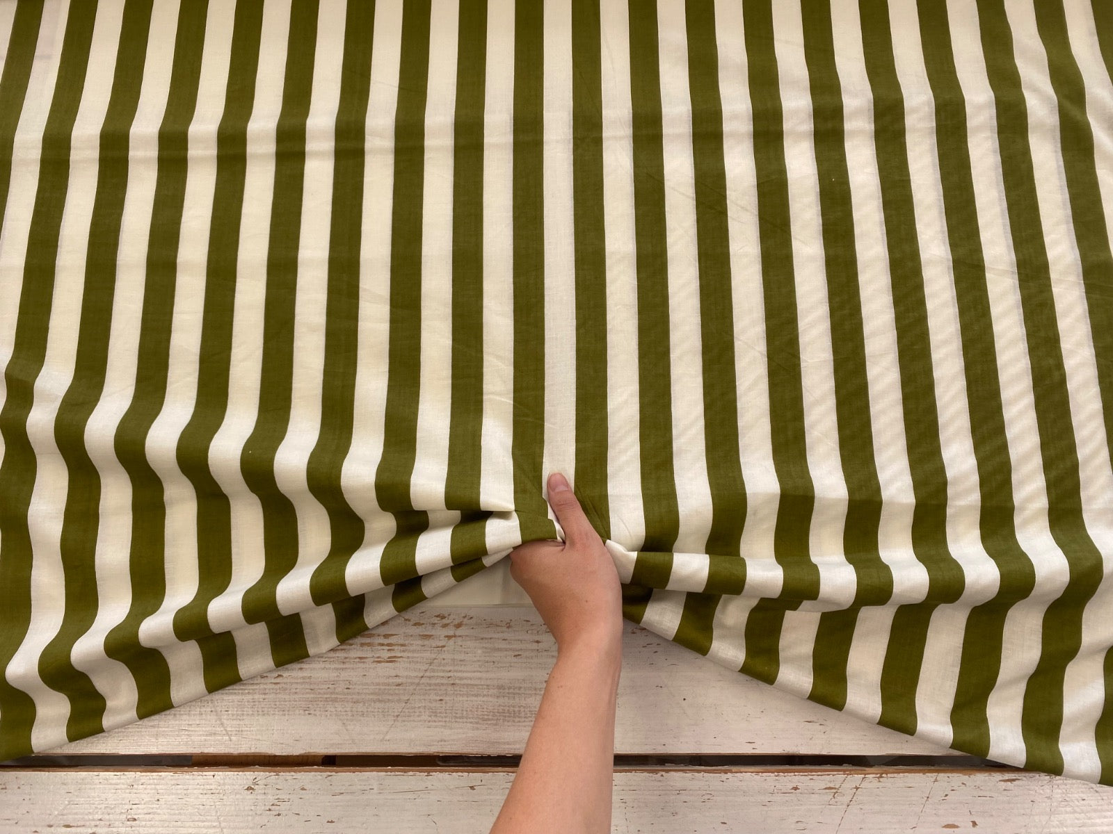 Lime stripe Indian print Tex ex 2915