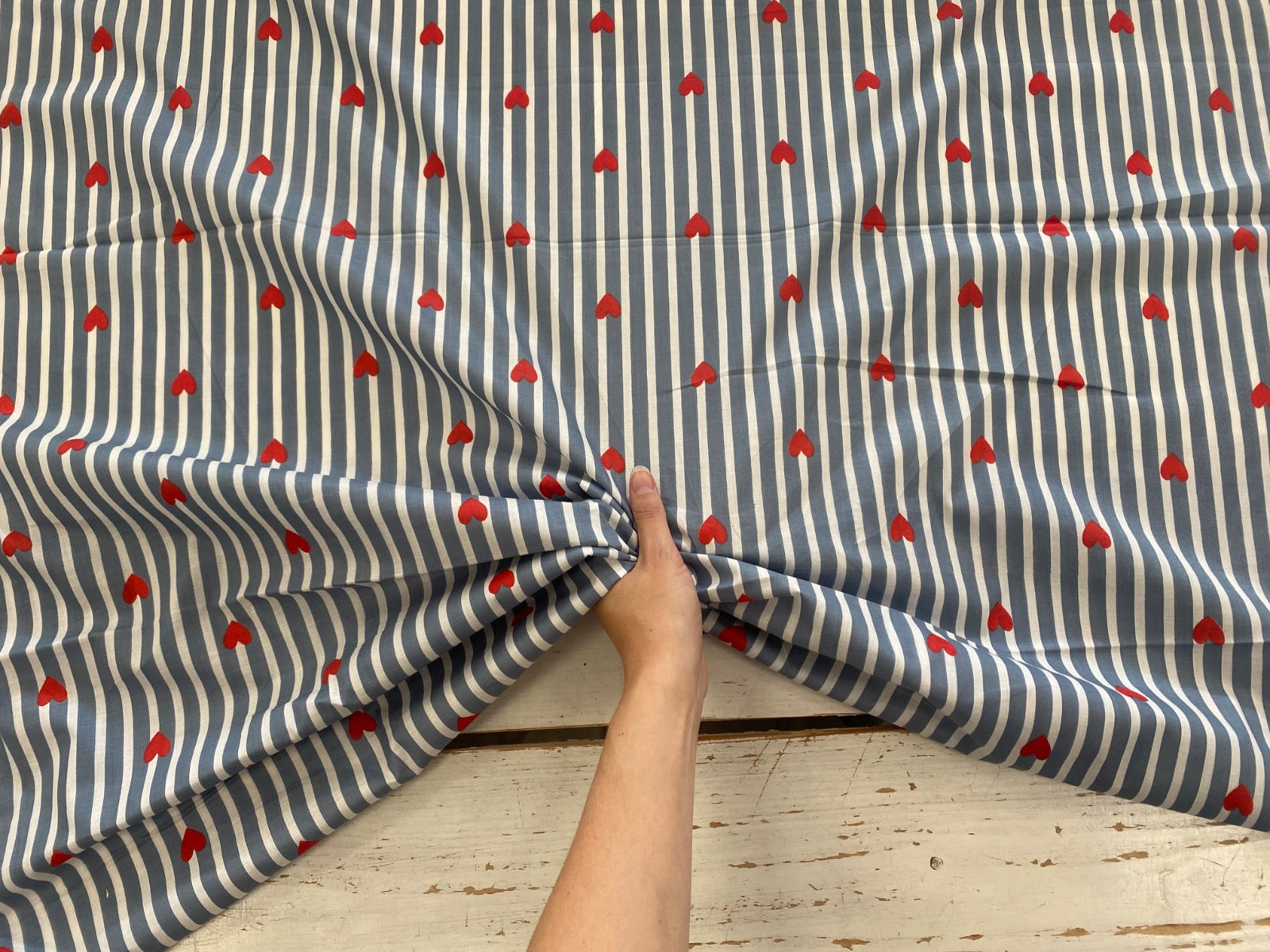 The heart stripe Indian print Tex ex 2917