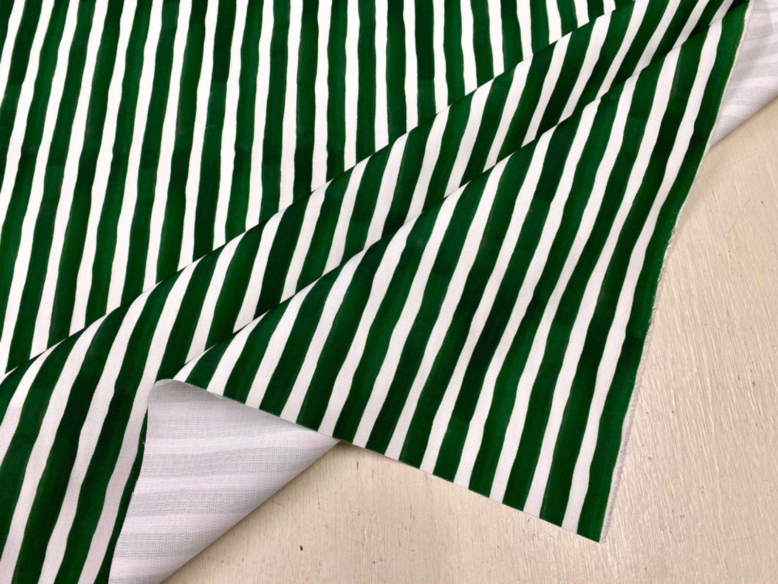 H392 Biarritz Waterproof Stripe Green