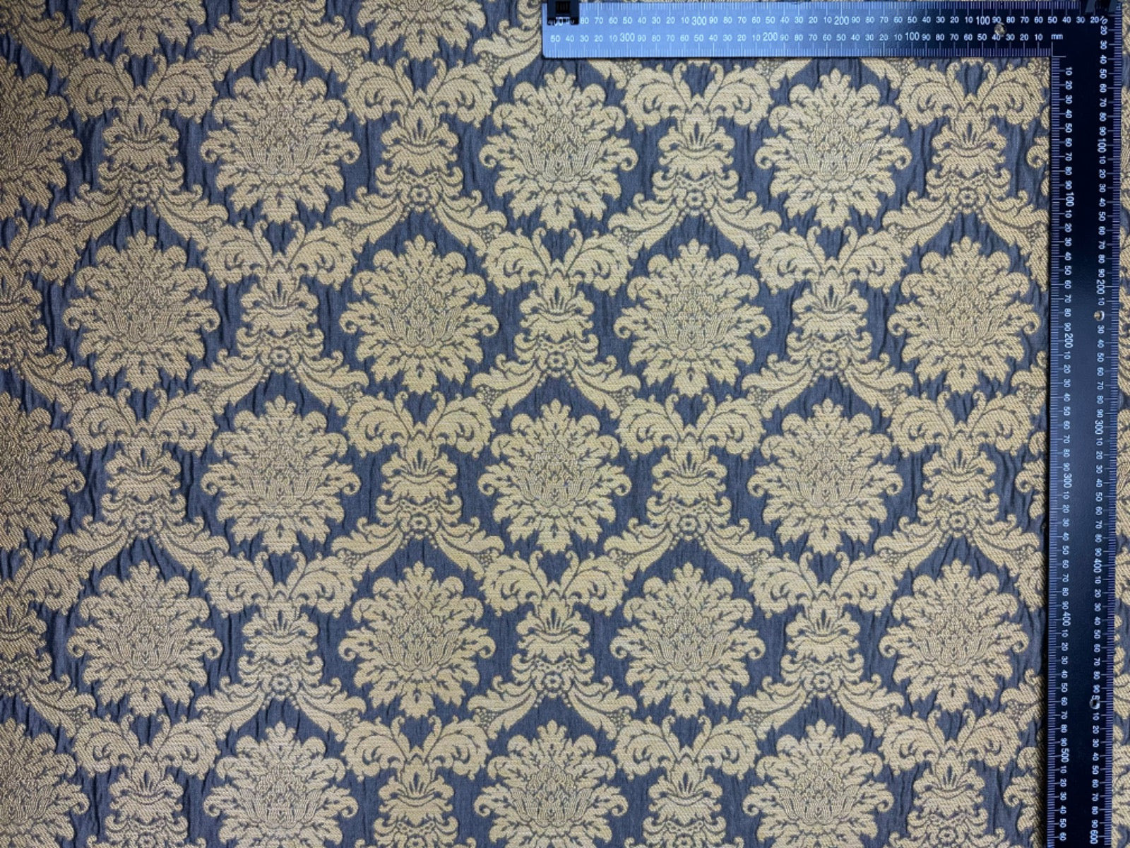 H344 Provence Damask Charcoal
