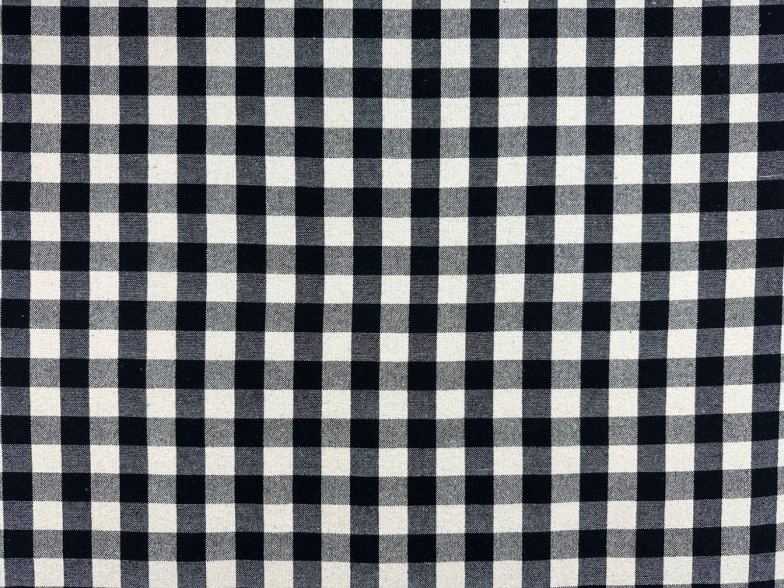 H360 Rustic Chunky Gingham Black