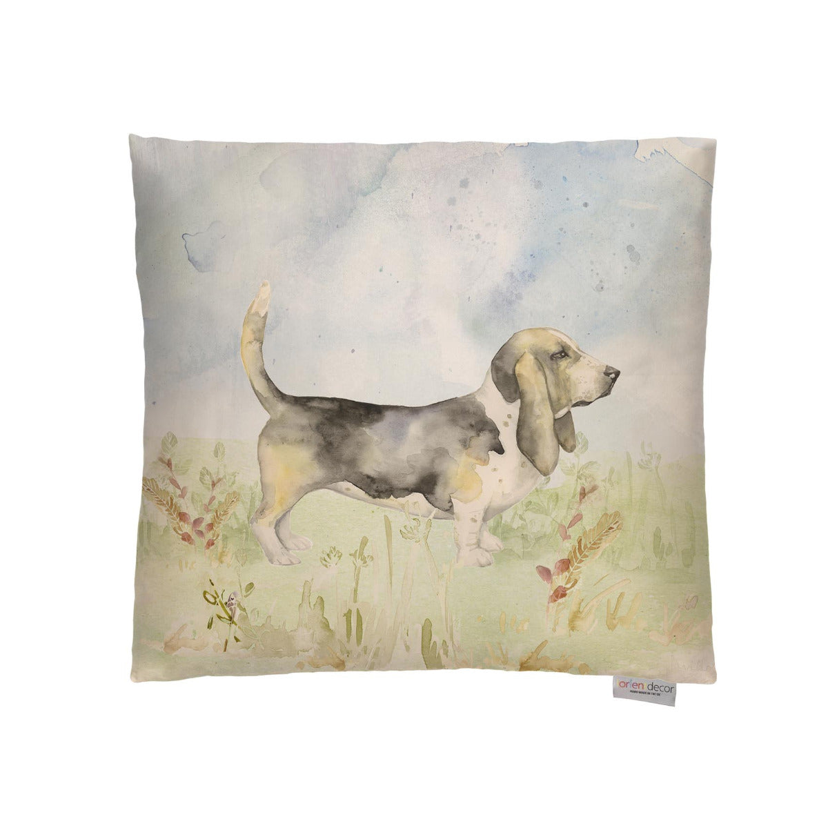 Voyage Maison Jeff the Basset Hound Cushion Cover