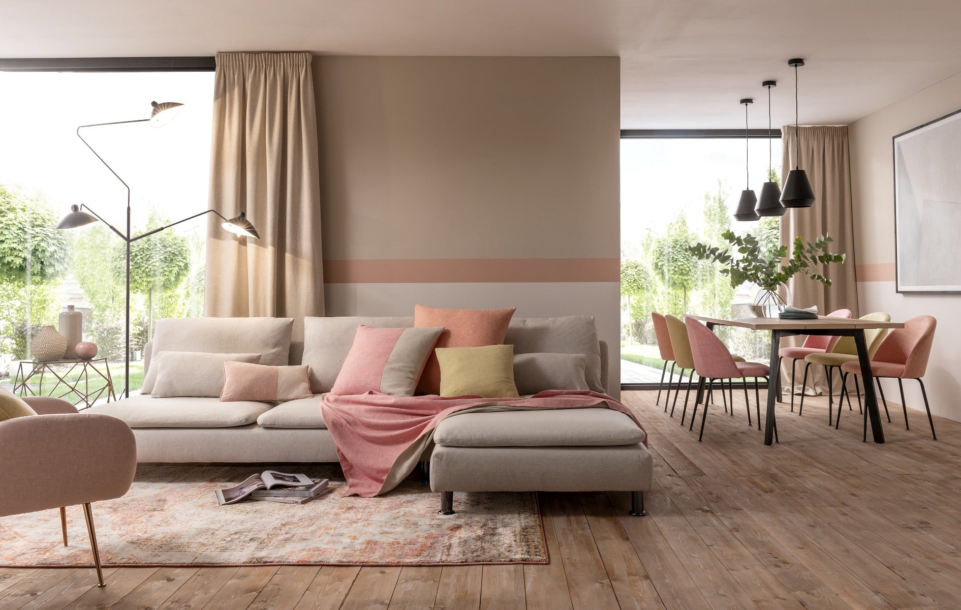 Clarke & Clarke Kelso Slate