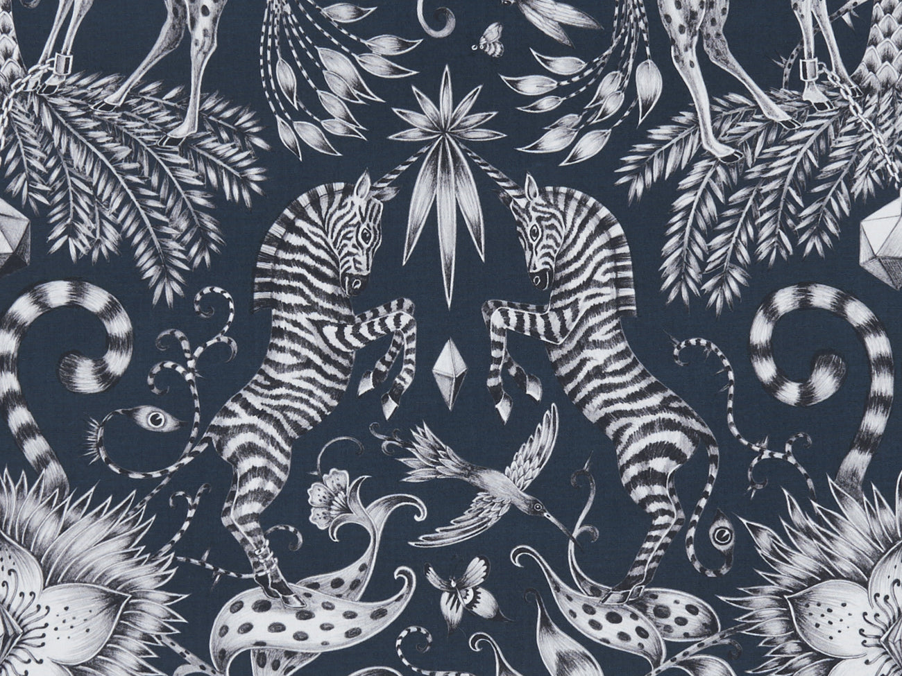 Clarke & Clarke Kruger Navy