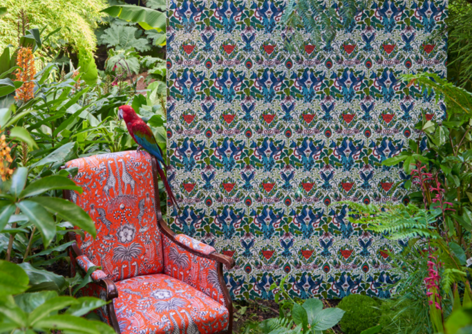 Clarke & Clarke Amazon Blue