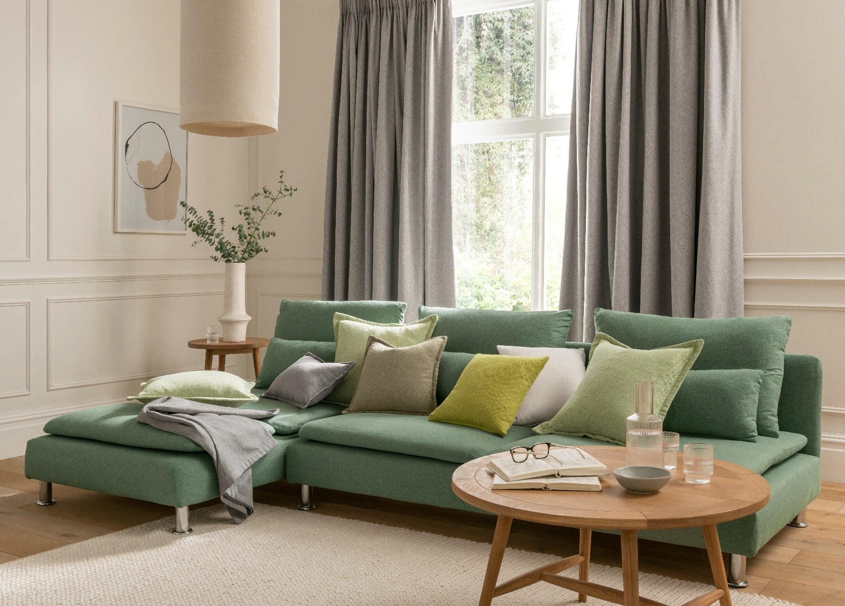 Clarke & Clarke Orla Aqua