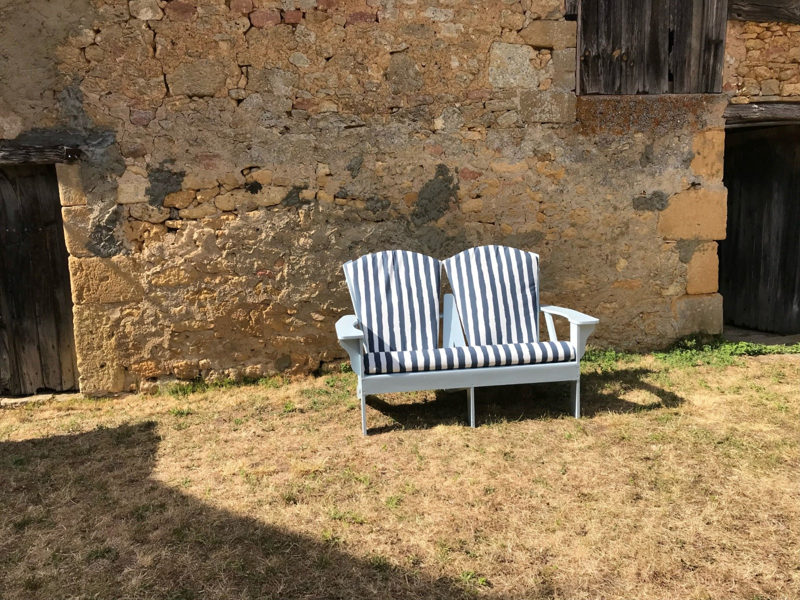 S178 Outdoor Water Repellent Paint Stripe Grey