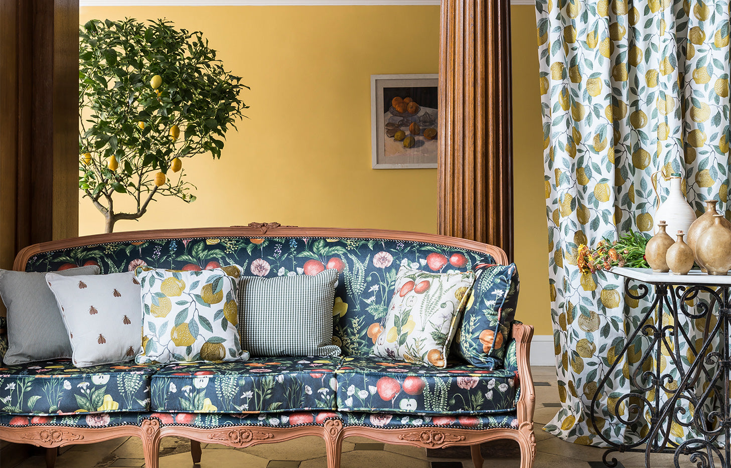 Clarke & Clarke Sicilian Lemon