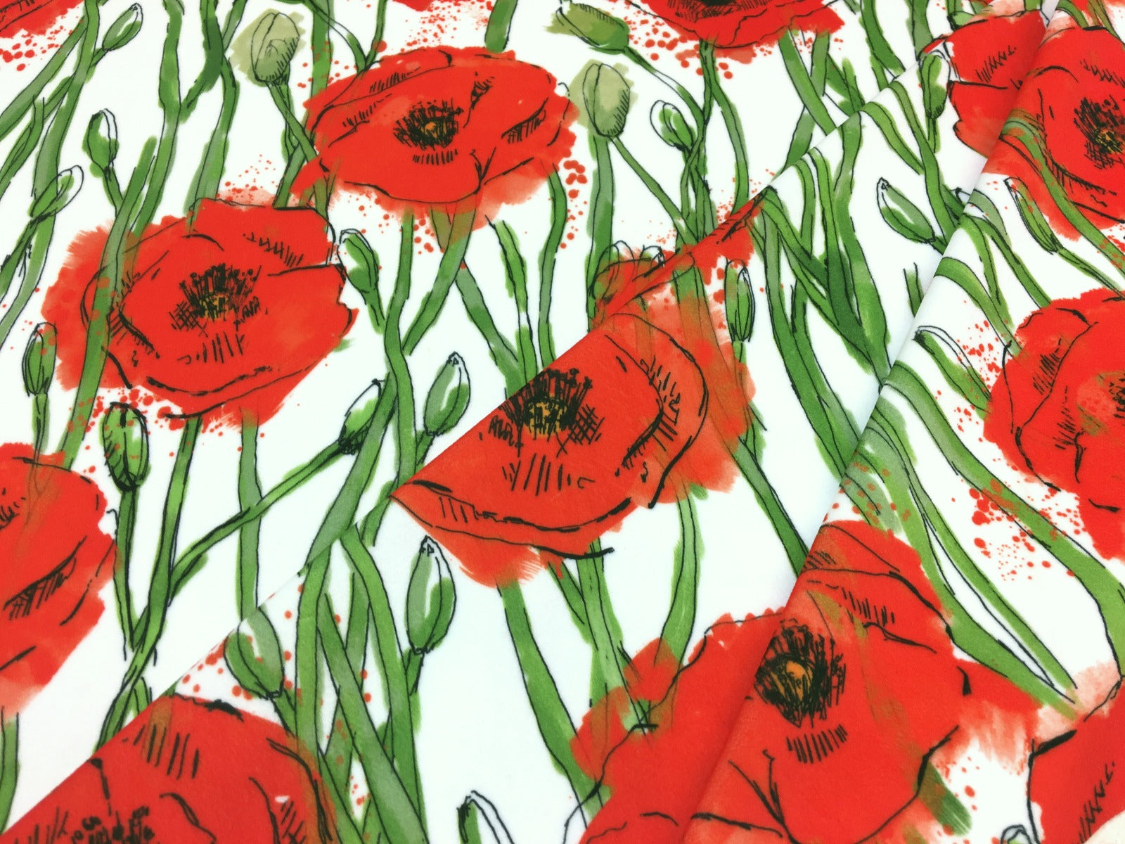 Tex Ex 2676 Poppy Fields Velvet