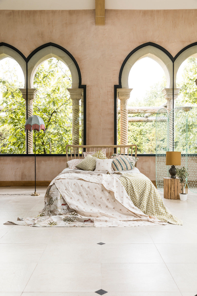 Clarke & Clarke Sahara Charcoal Ochre